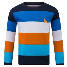 PX802: Baby Boys Multicolour Stripe Top  (NB- 24 Months)